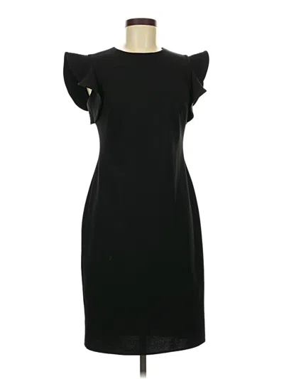 Pre-owned Calvin Klein Cocktail Dress In Black