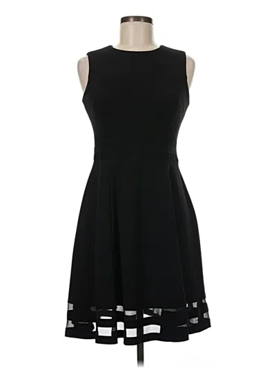 Pre-owned Calvin Klein Cocktail Dress In Black