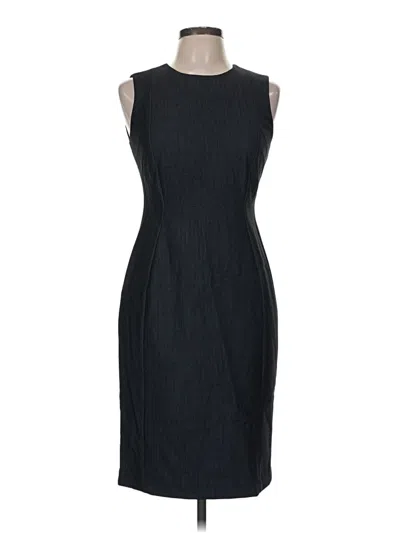 Pre-owned Calvin Klein Cocktail Dress In Black