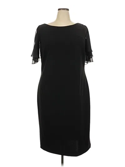 Pre-owned Calvin Klein Cocktail Dress In Black