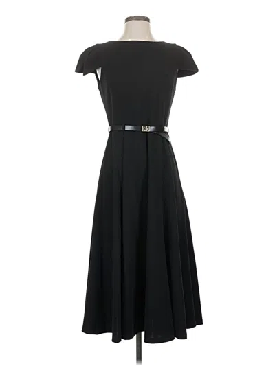 Pre-owned Calvin Klein Cocktail Dress In Black