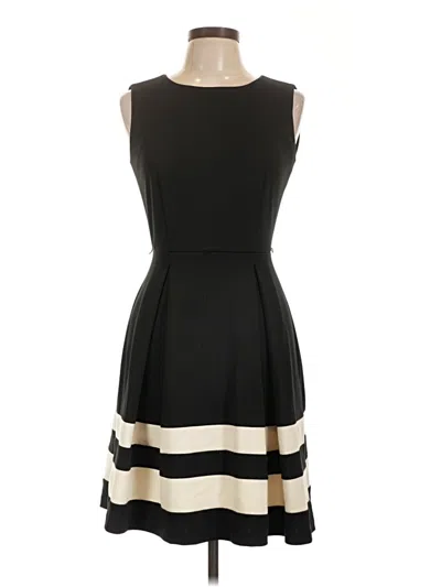Pre-owned Calvin Klein Cocktail Dress In Black