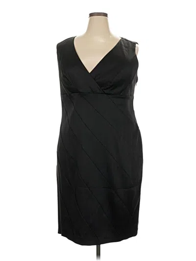 Pre-owned Calvin Klein Cocktail Dress In Black