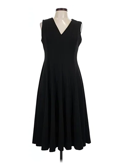 Pre-owned Calvin Klein Cocktail Dress In Black