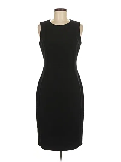 Pre-owned Calvin Klein Cocktail Dress In Black
