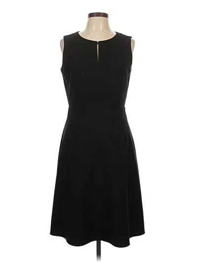 Pre-owned Calvin Klein Cocktail Dress In Black