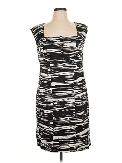 Pre-owned Calvin Klein Cocktail Dress In Black