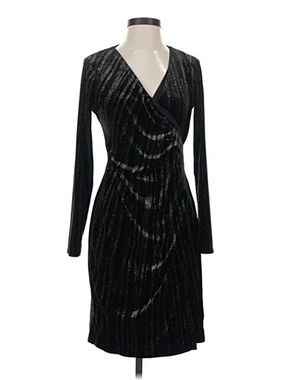Pre-owned Calvin Klein Cocktail Dress In Black