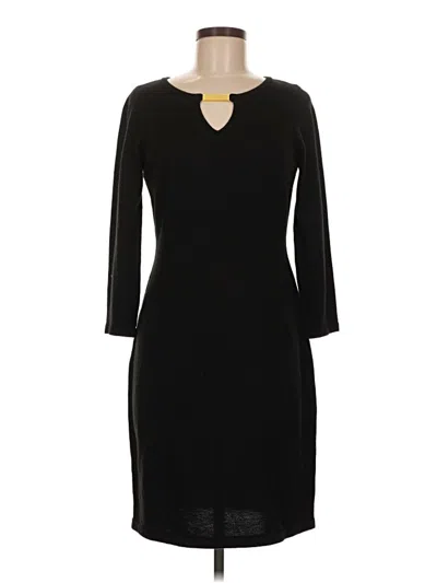 Pre-owned Calvin Klein Cocktail Dress In Black