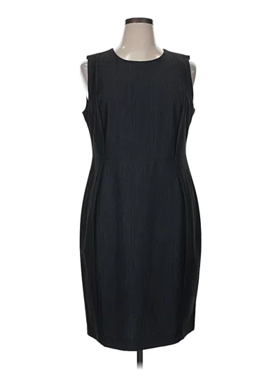 Pre-owned Calvin Klein Cocktail Dress In Black