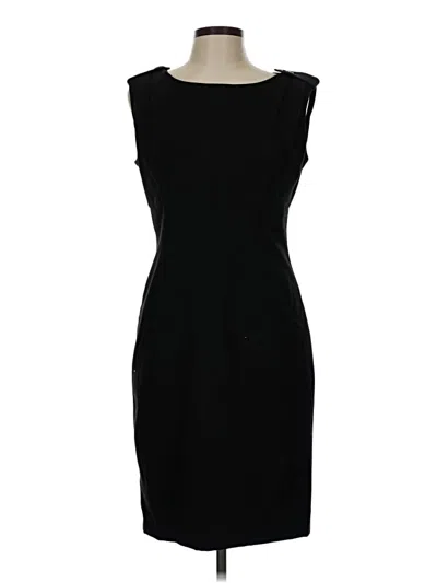 Pre-owned Calvin Klein Cocktail Dress In Black