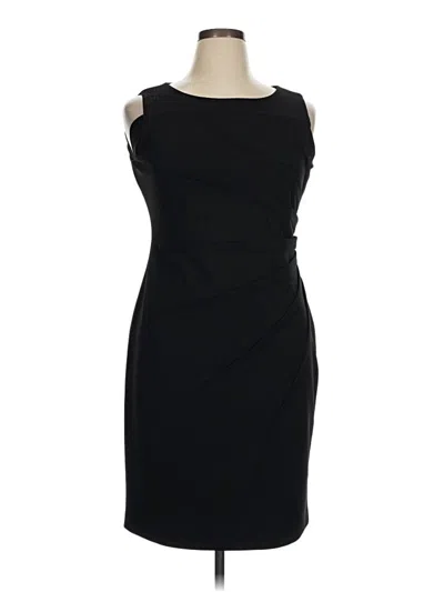 Pre-owned Calvin Klein Cocktail Dress In Black
