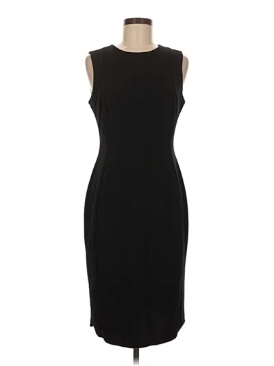 Pre-owned Calvin Klein Cocktail Dress In Black