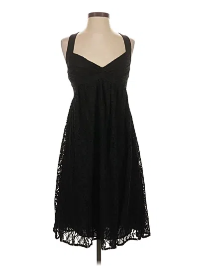 Pre-owned Calvin Klein Cocktail Dress In Black