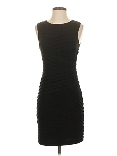 Pre-owned Calvin Klein Cocktail Dress In Black