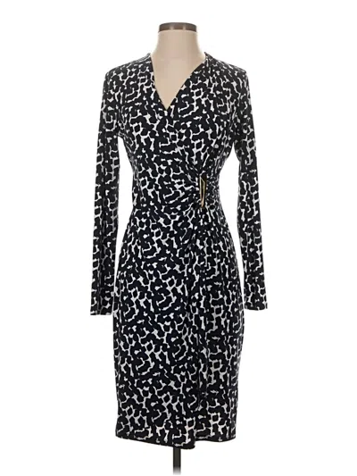 Pre-owned Calvin Klein Cocktail Dress In Black