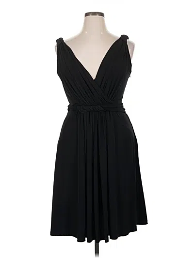 Pre-owned Calvin Klein Cocktail Dress In Black