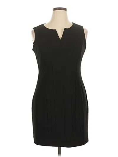 Pre-owned Calvin Klein Cocktail Dress In Black