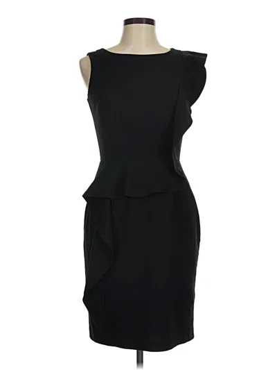 Pre-owned Calvin Klein Cocktail Dress In Black