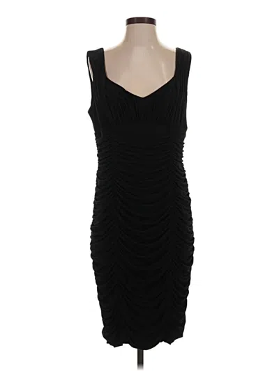 Pre-owned Calvin Klein Cocktail Dress In Black