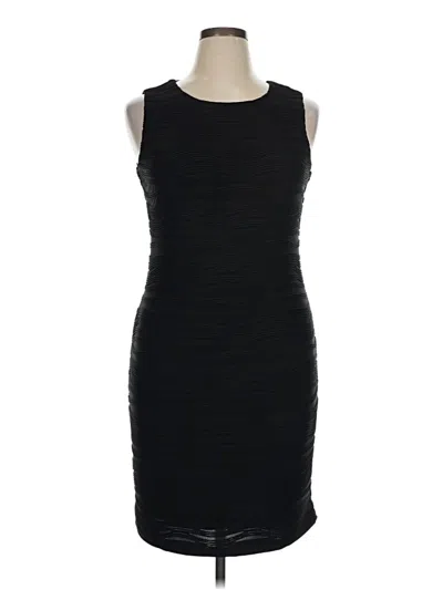 Pre-owned Calvin Klein Cocktail Dress In Black