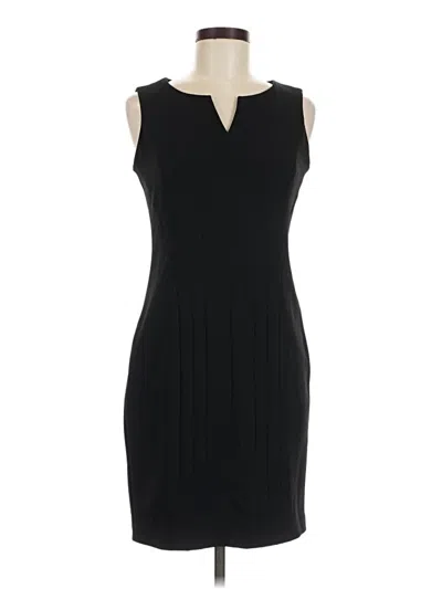 Pre-owned Calvin Klein Cocktail Dress In Black