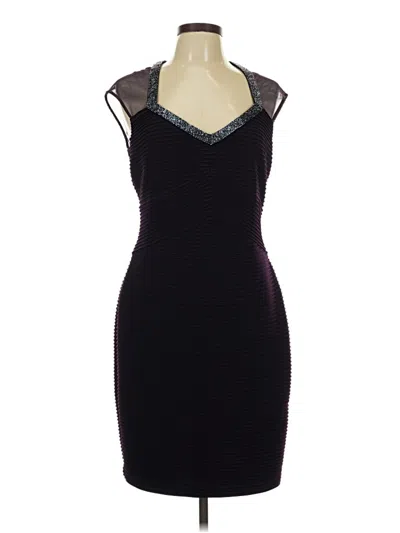 Pre-owned Calvin Klein Cocktail Dress In Black