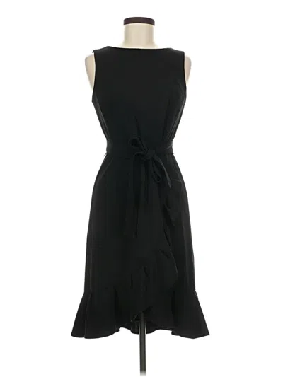 Pre-owned Calvin Klein Cocktail Dress In Black