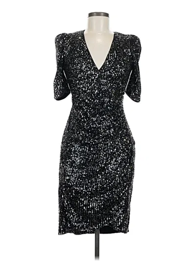 Pre-owned Calvin Klein Cocktail Dress In Black