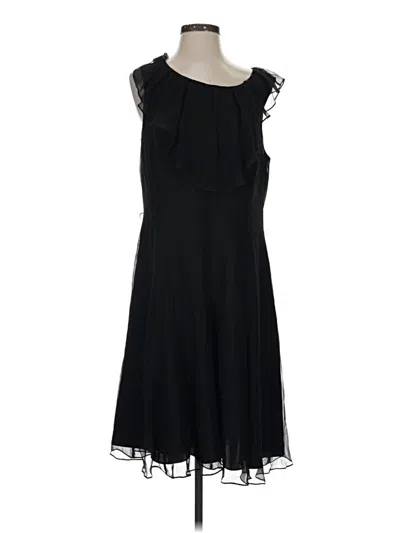 Pre-owned Calvin Klein Cocktail Dress In Black