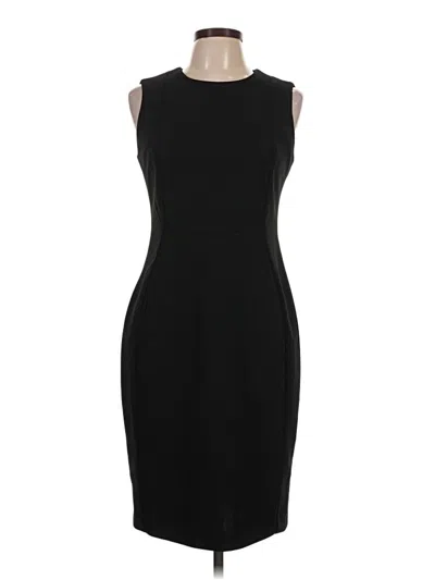Pre-owned Calvin Klein Cocktail Dress In Black