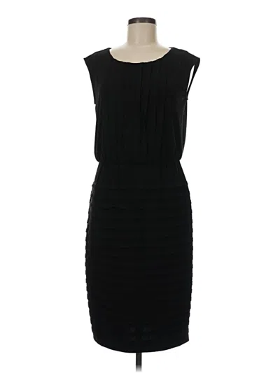 Pre-owned Calvin Klein Cocktail Dress In Black