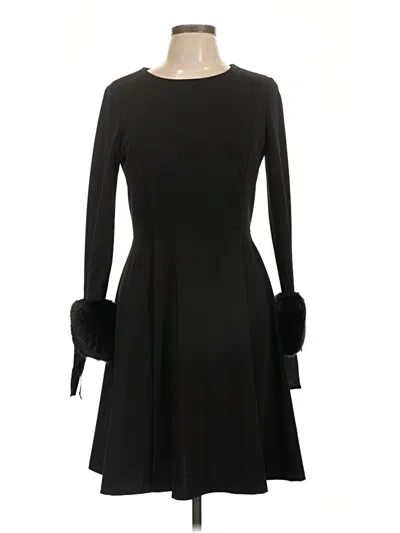 Pre-owned Calvin Klein Cocktail Dress In Black