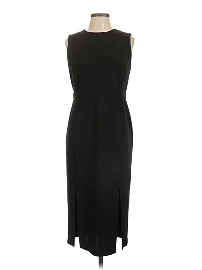 Pre-owned Calvin Klein Cocktail Dress In Black