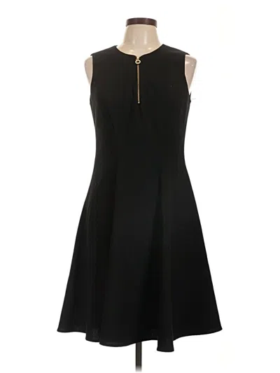 Pre-owned Calvin Klein Cocktail Dress In Black
