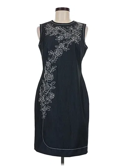 Pre-owned Calvin Klein Cocktail Dress In Black