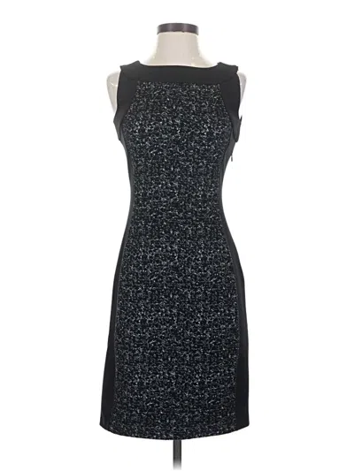 Pre-owned Calvin Klein Cocktail Dress In Black