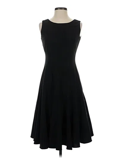 Pre-owned Calvin Klein Cocktail Dress In Black