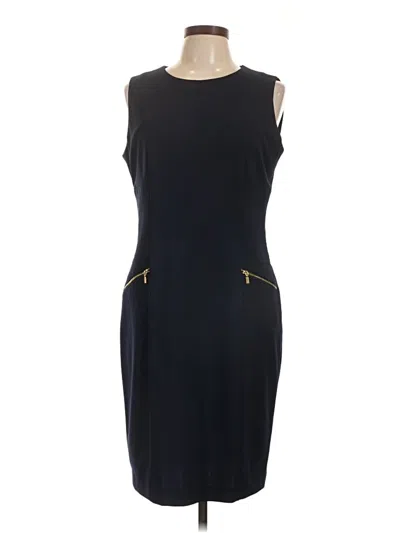 Pre-owned Calvin Klein Cocktail Dress In Black