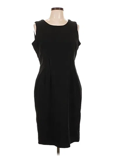 Pre-owned Calvin Klein Cocktail Dress In Black
