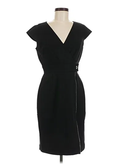 Pre-owned Calvin Klein Cocktail Dress In Black