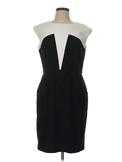 Pre-owned Calvin Klein Cocktail Dress In Black