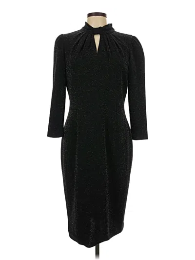 Pre-owned Calvin Klein Cocktail Dress In Black