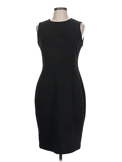 Pre-owned Calvin Klein Cocktail Dress In Black