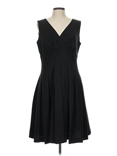 Pre-owned Calvin Klein Cocktail Dress In Black