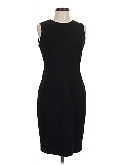 Pre-owned Calvin Klein Cocktail Dress In Black