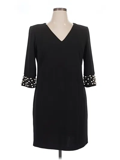 Pre-owned Calvin Klein Cocktail Dress In Black