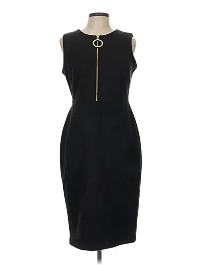 Pre-owned Calvin Klein Cocktail Dress In Black
