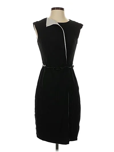 Pre-owned Calvin Klein Cocktail Dress In Black