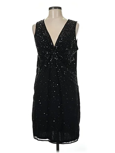 Pre-owned Calvin Klein Cocktail Dress In Black